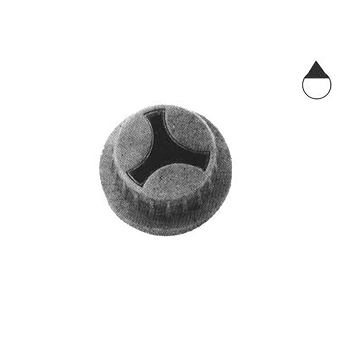 M6115.jpg MANOPOLA TIPO TRIPLEX - M6115 - immagine 1