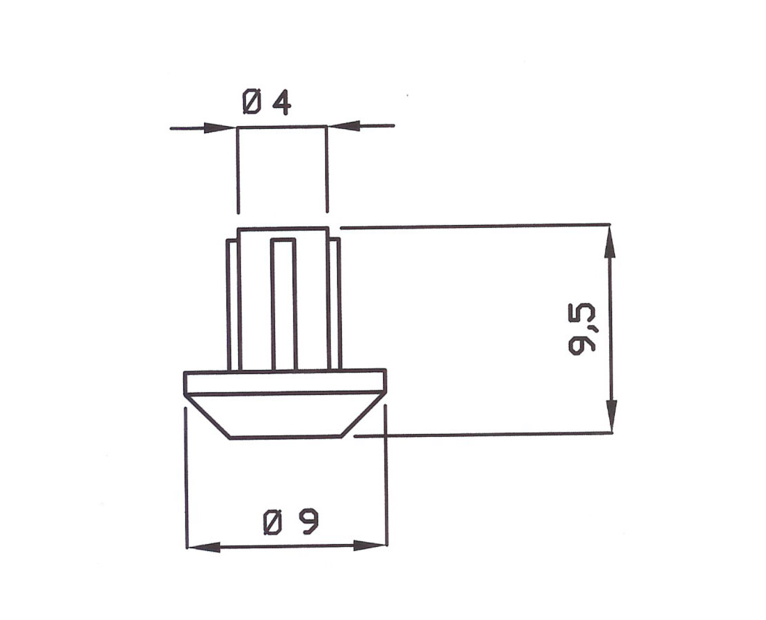 P0013.jpg PIEDINO IN GOMMA TIPO CANDY-SOVRANA - P0013 - immagine 1