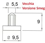 P0019 - GOMMINO TIPO SMEG - immagine 2