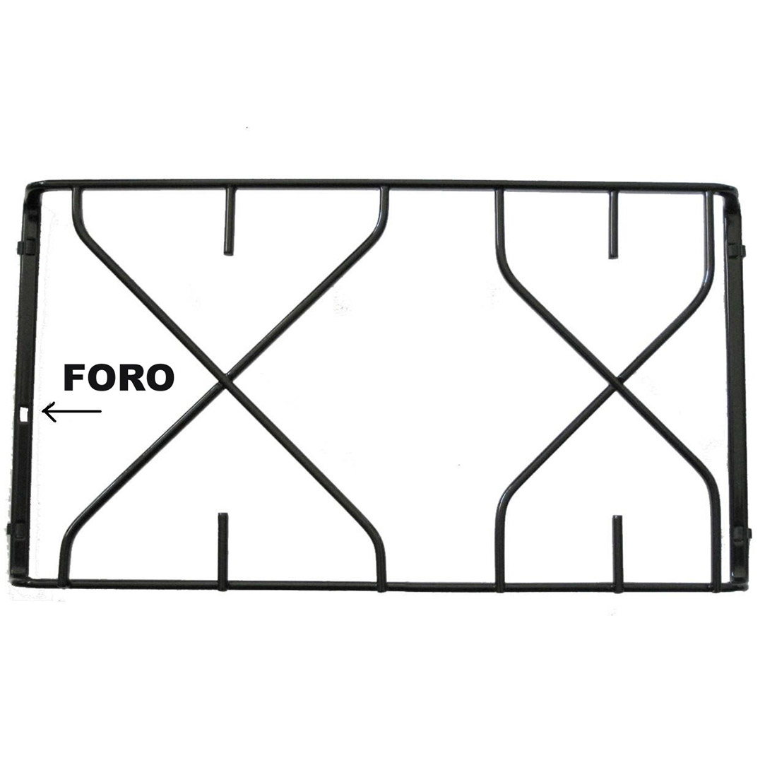 P2764.jpg GRIGLIE ARISTON -INDESIT 2F DX 395X215 - P2764 - immagine 1