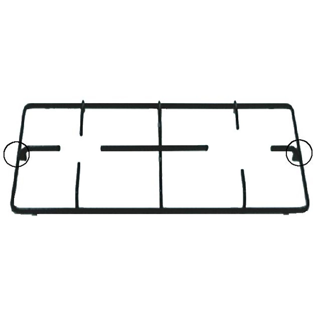 P4250.jpg GRIGLIE PIATTINA PARKER 2F.2P. 413X226 - P4250 - immagine 1