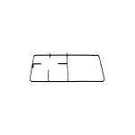 GRIGLIA PIATTINO SAMET 1F.+P. 468x229 - P4760 - immagine 3