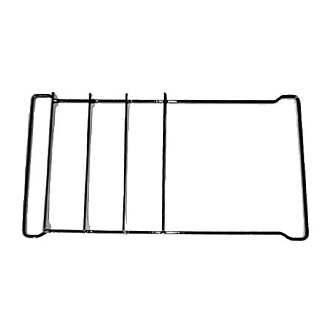 P5373.jpg GRIGLIA PIATTINA 1F+P 450X240 NERA - P5373 - immagine 1