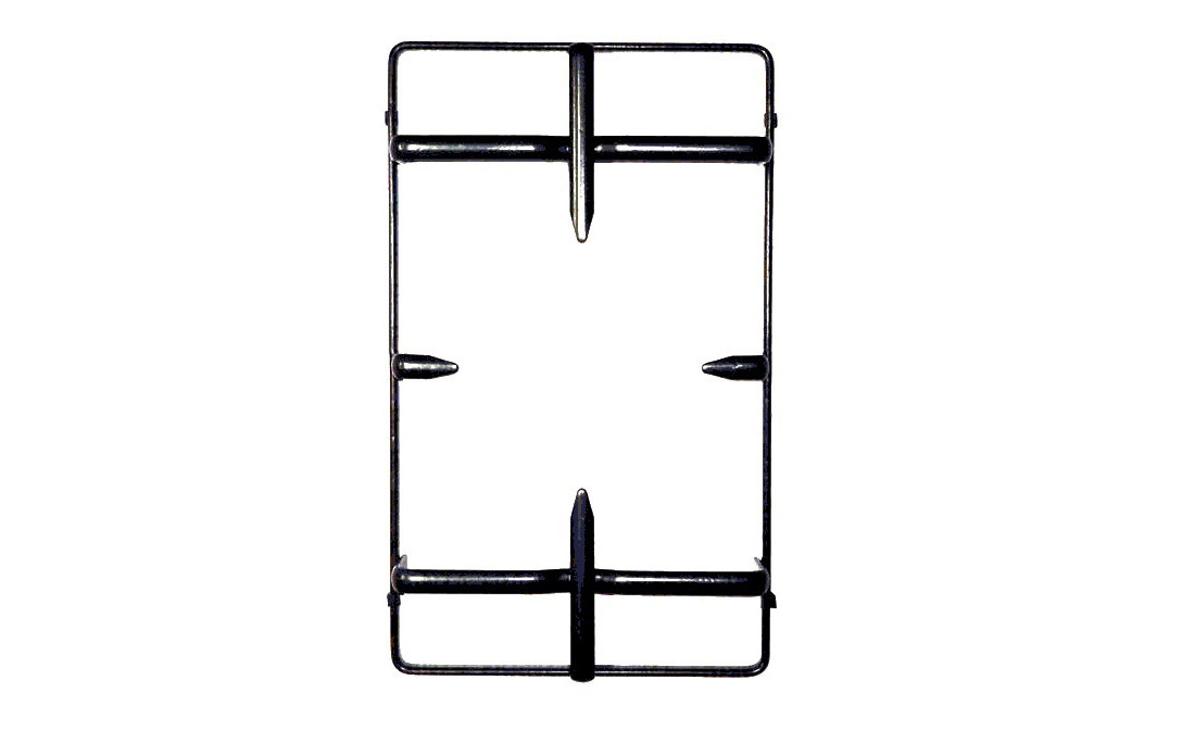 P5470.jpg GRIGLIA PIATTINA CANDY - SOVRANA 1 F. CENTRALE 380X230 SMALT. OPACA - P5470 - immagine 1