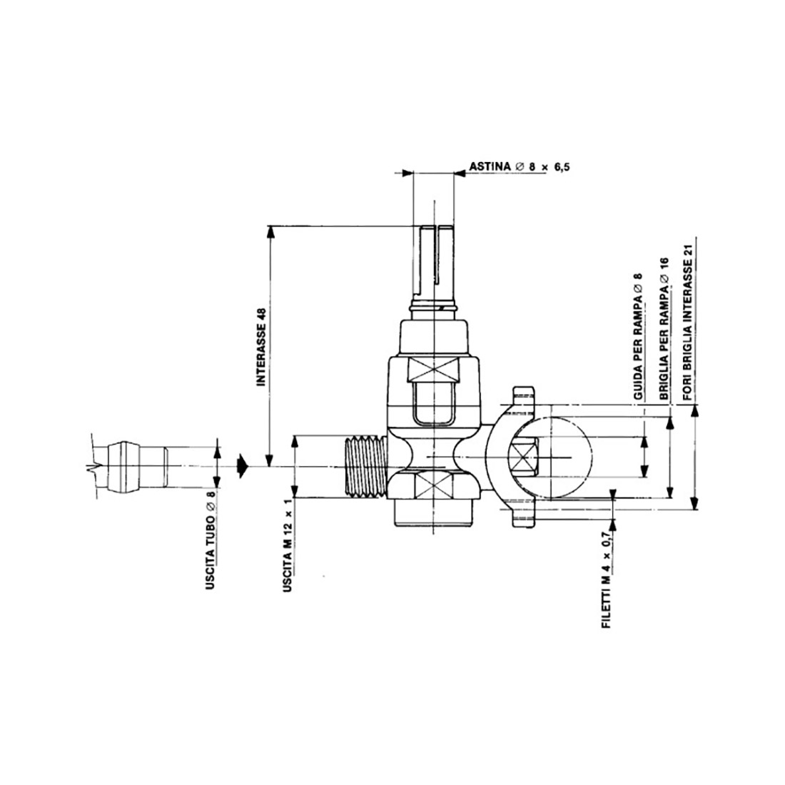R3801.jpg RUBINETTO GAS TIPO OLMAR - R3801 - immagine 1