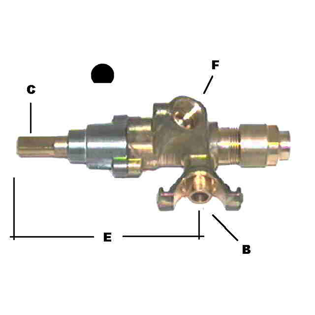 R3810.jpg RUBINETTO GAS TIPO OLMAR VAL - R3810 - immagine 1