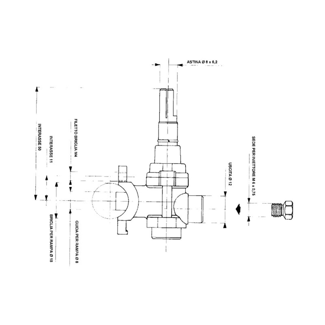 R5402.jpg RUBINETTO GAS TIPO SOVRANA - R5402 - immagine 1