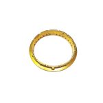 ANELLO OTTONE FORATO TIPO ELBA RAP - S0831 - immagine 3