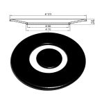 CORONA E CENTRALE CANDY SMAL. LUCIDO PER B1741 - S1733