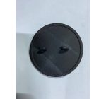 PIATTELLO TIPO  WHIRLPOOL- HOTPOINT - ARISTON - IKEA-  AUSILIARE PER B2555 NERO OPACO - S2565 - immagine 2