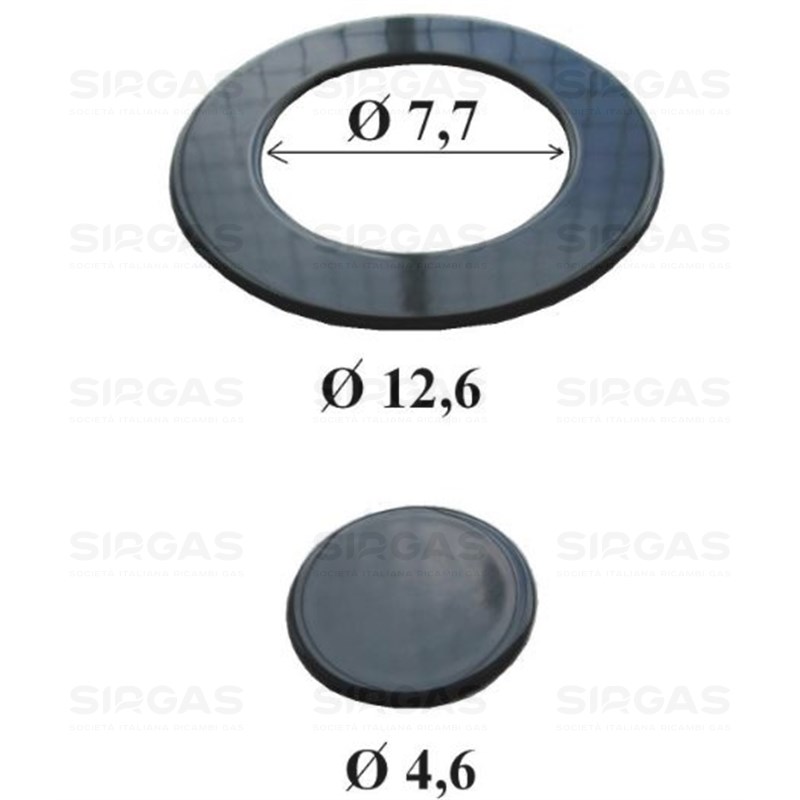 S4457 SPART. CORONA+CENTRALINO IN GHISA (000003546604012) RAF X ZANUSSI - S4457/2 - immagine 1