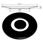 VEDI S1733 CORONA E CENTRALE CANDY SMAL. LUCIDO PER B5355 - S5368