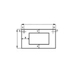 VETRO TIPO LOFRA 574X440 BIANCO - VF3244 - immagine 2