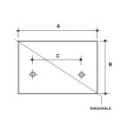 VETRO INTERNO TIPO SMEG 418X267x5 - VI5370 - immagine 2