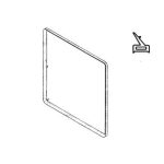 A3251 - GUARNIZIONI FORNO X LOFRA Mm.1560 4 LUNE  46x37 - 03170155