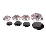 KIT BRUCIATORE E PIATTELLI TIPO SMEG SERIE NUOVA  1 RAP - 2 SR - 1AX - B53300