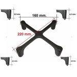 GRIGLIA IN GHISA TIPO ARISTON - G0225