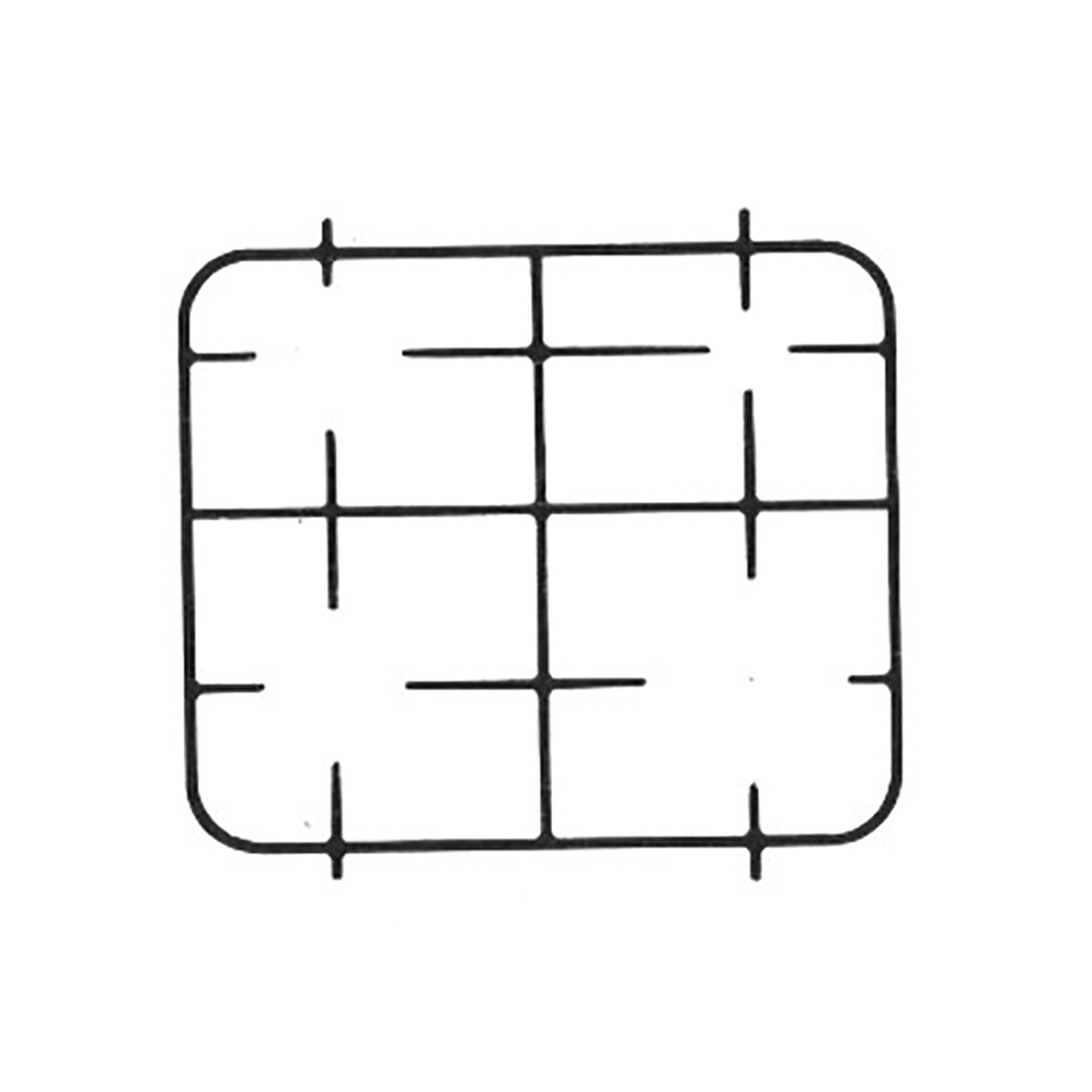 g0413.jpg SOST. DA P0452 - F0401 GRIGLIA GHISA 4 F - G0413 - immagine 1