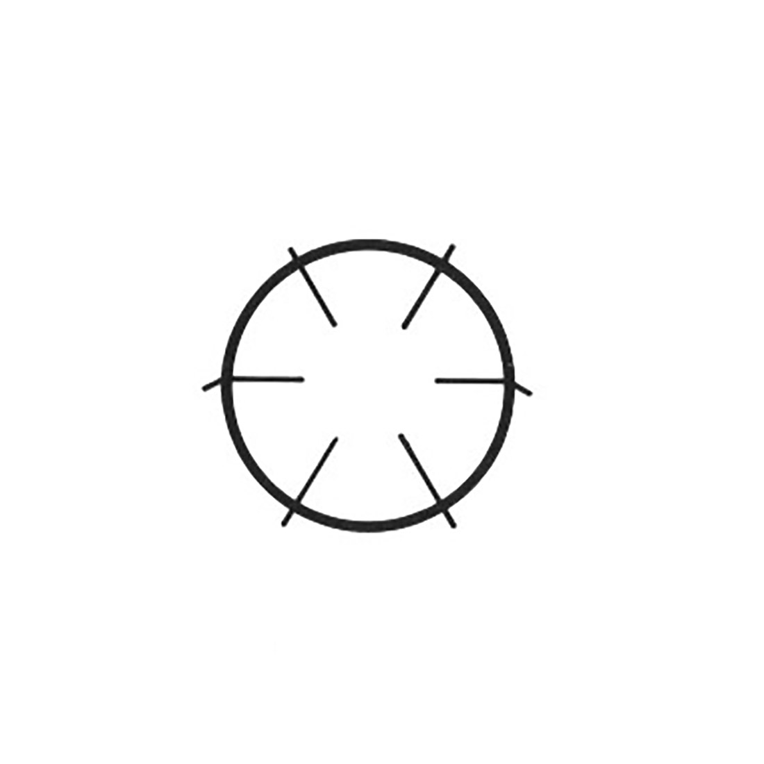 g0603.jpg GRIGLIA GHISA COMPONIBILI TONDA - G0603 - immagine 1