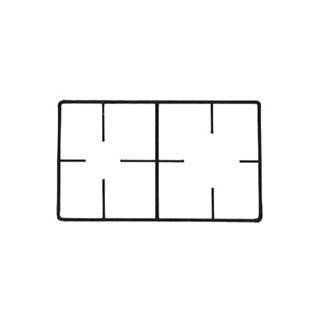g1013.jpg GRIGLIA GHISA X FARGAS 2F. - G1013 - immagine 1