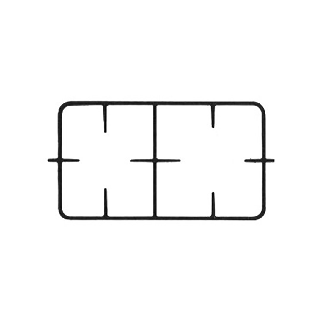 g1901.jpg GRIGLIA IN GHISA X GERMANIA 2F. - G1901 - immagine 1
