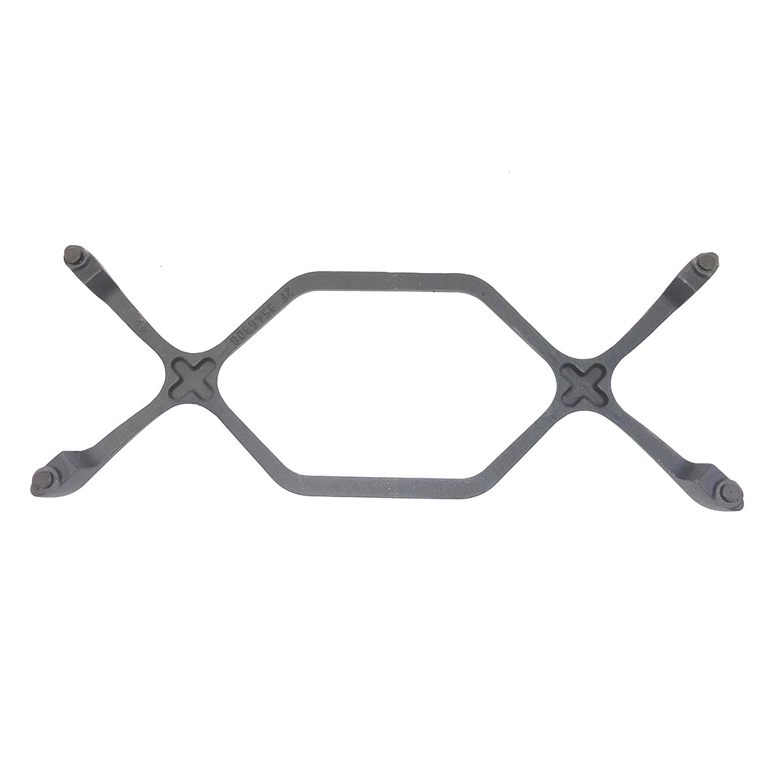 g2519-1-2.jpg GRIGLIA GHISA 2 F. 410X150 - G2519 - immagine 1