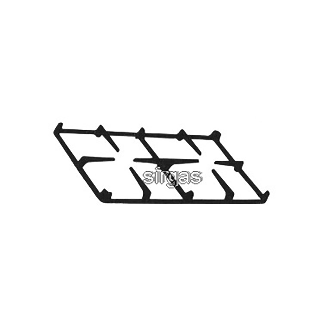 g4501.jpg GRIGLIA IN GHISA ROYAL 2F. 460x230 - G4501 - immagine 1