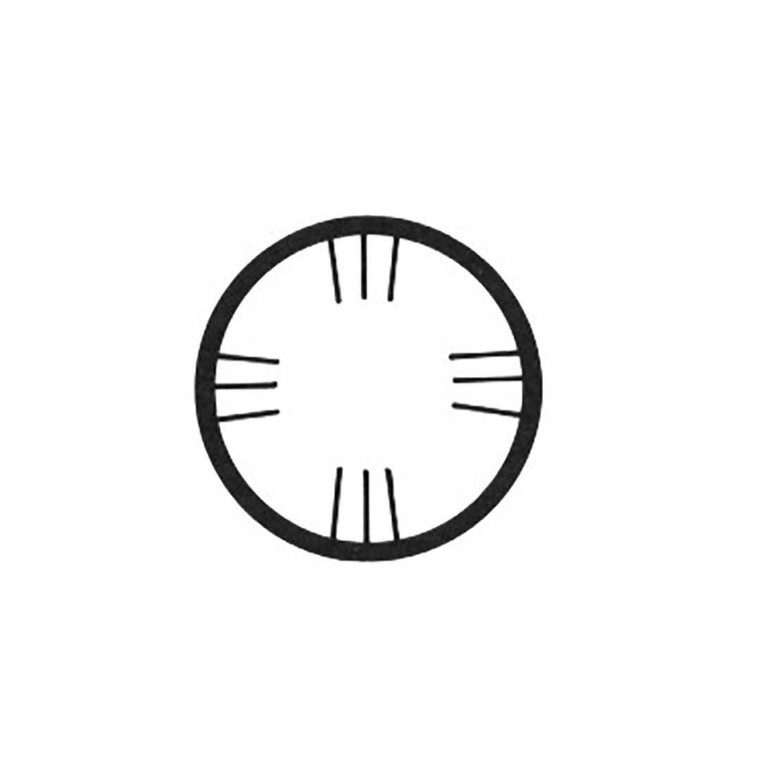 g5906.jpg GRIGLIA GHISA X TECNOGAS TONDA - G5906 - immagine 1