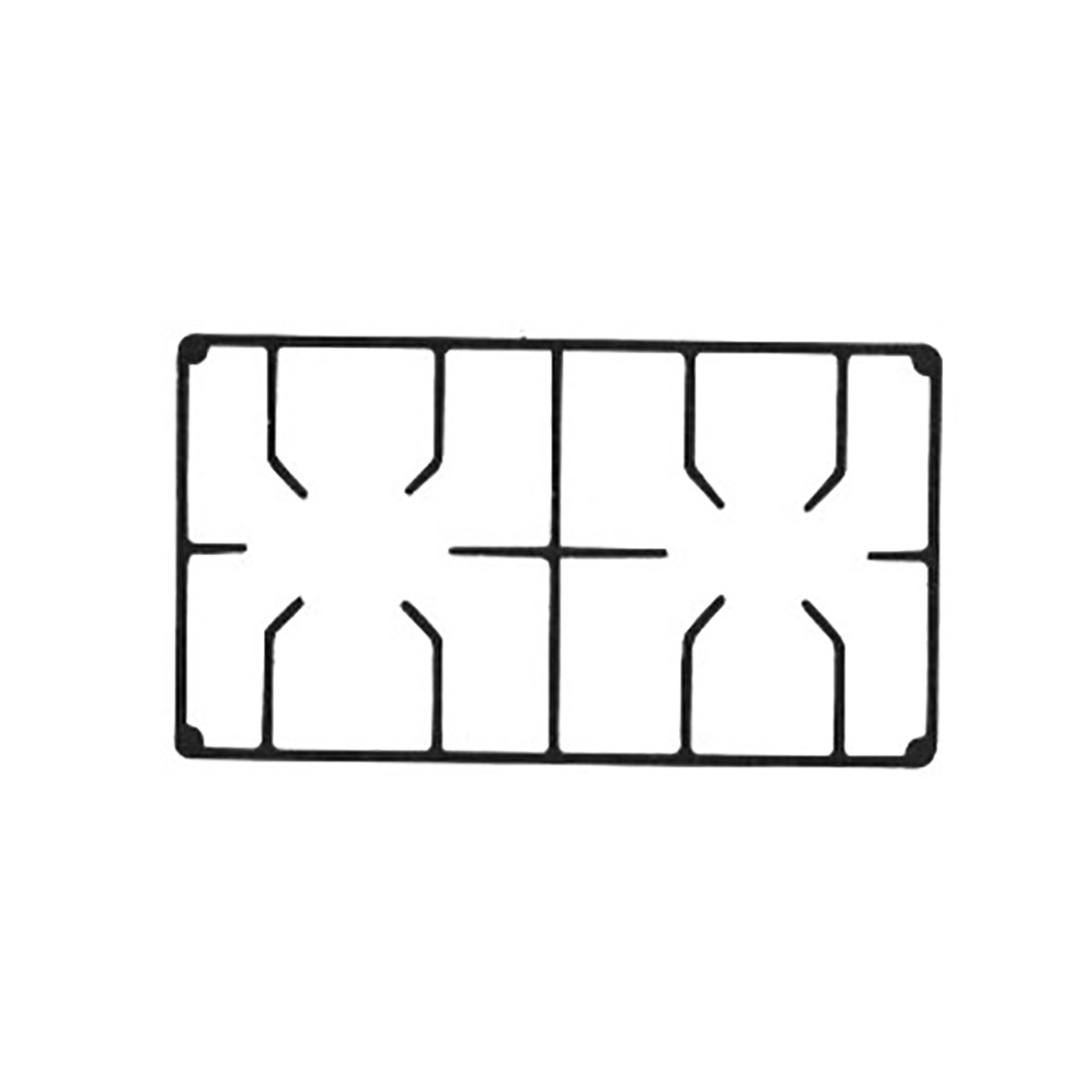 g6708.jpg GRIGLIA GHISA X ZOPPAS 2F. - G6708 - immagine 1