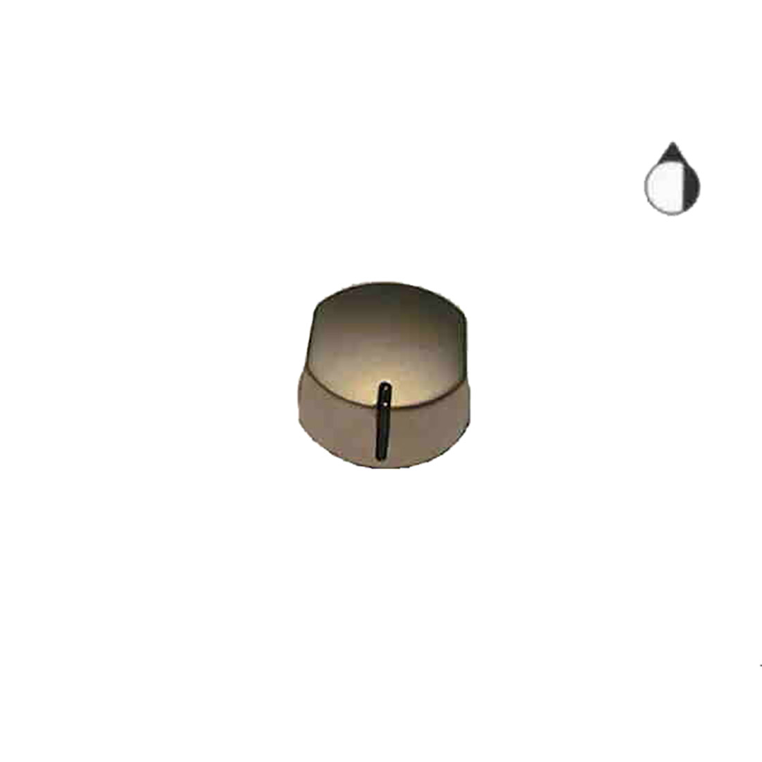 m1523.jpg MANOPOLA TIPO FRANKE DIA.6 G+3 ARGENTO - M1523 - immagine 1