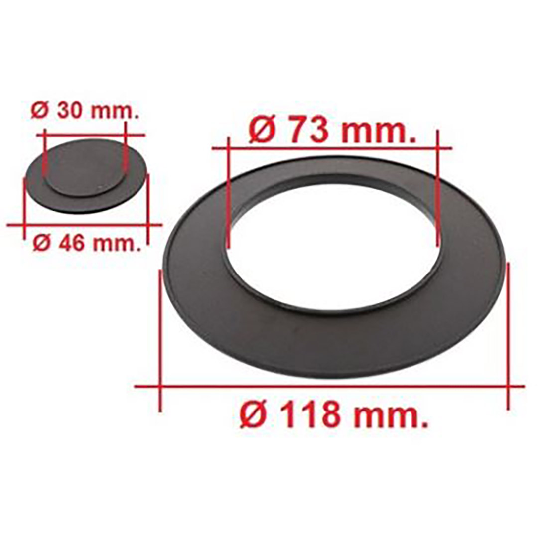 s4476-s.jpg CORONA E PIATTELLO CENTRALE ZANUSSI AEG - Per B4476 - Cod. Or.3581992363 - S4476 - immagine 1