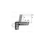 CF4090 - CF05 DX CERNIERE ZINCATE TIPO ONOFRI DX