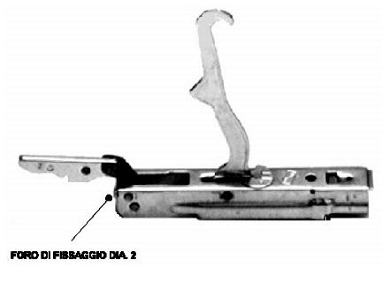 CF5993-1 KIT 2CERNIERE 2 PORTARULLINO TIPO TECNOGAS - KCF5993 - immagine 1