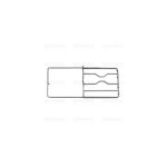 F0813 - GRIGLIA FILO 1F + P X ELBA 462X231