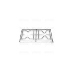 F0822 - GRIGLIA FILO 2F 470X264 X ELBA