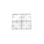 F1713 - GRIGLIA FILO 4F. X GASFIRE 426X480