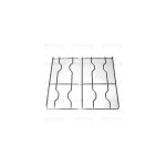 F2524 - GRIGLIA FILO 4F. X INDESIT 350X390