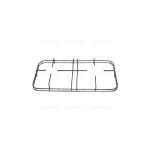 F3615 - GRIGLIA FILO 2F. X NARDI 449X245 H.45 - immagine 2