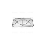 F4007 - GRIGLIA FILO 2F. X ONOFRI 440X206 H.30