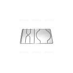 F5604 - GRIGLIA FILO 1/F + P. X STARGAS 450X253