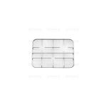 F6811 - GRIGLIA FILO CROM. 3F.370X460 COME P4409