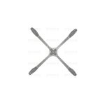 G2517 - GRIGLIA GHISA X IGNIS WHIR.1F 238X238 TC COD. OR. 480121104242 - immagine 2