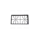 G4437 - GRIGLIA IN GHISA 2 F. SX REX / ELECTROLUX  430X255