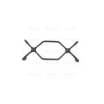 G4441 - GRIGLIA IN GHISA 2 f REX / ELECTROLUX 395X151 3546308