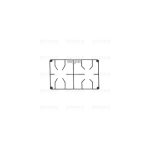 G6704 - GRIGLIA GHISA ZOPPAS 2F. 406x250 - G6705