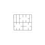 G6714 - GRIGLIA GHISA X ZOPPAS 3F. 445x395
