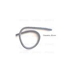 GPA15 - GUARNIZIONE PORTA STUFA PELLET C/ANIMA Dia. 8 mm. TRICOVET CONFEZIONE DA 2,5 Mt.