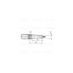 H2520 - CANDELETTA TIPO IGNIS SOURDILLION