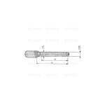 H2523 - CANDELETTA TIPO IGNIS SOURDILLION