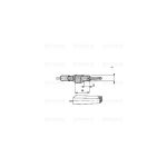 H2530 - CANDELETTA TIPO IGNIS CON CAVO